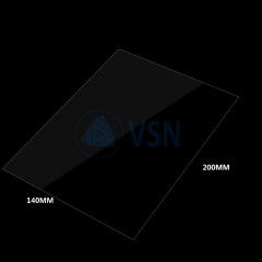 nFEP пленка 140x200x0.15мм для 3D принтера
